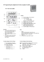 Preview for 42 page of Praher Plastics Aquastar Comfort 1001 Manual