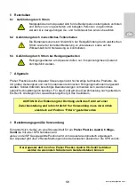 Предварительный просмотр 7 страницы Praher Plastics AQUASTAR mp6 plc Operation Manual