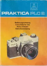 Preview for 1 page of Praktica PLC 2 Instruction Manual