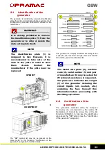 Предварительный просмотр 8 страницы Pramac GSW Use And Maintenance Manual