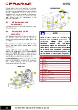 Предварительный просмотр 9 страницы Pramac GSW Use And Maintenance Manual