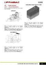 Предварительный просмотр 10 страницы Pramac GSW Use And Maintenance Manual