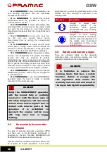 Предварительный просмотр 13 страницы Pramac GSW Use And Maintenance Manual