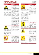 Предварительный просмотр 14 страницы Pramac GSW Use And Maintenance Manual