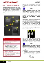 Предварительный просмотр 29 страницы Pramac GSW Use And Maintenance Manual