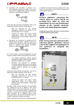 Предварительный просмотр 30 страницы Pramac GSW Use And Maintenance Manual