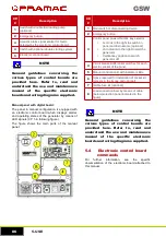 Предварительный просмотр 31 страницы Pramac GSW Use And Maintenance Manual