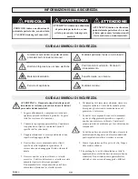 Preview for 59 page of Pramac LP3200 Operator'S Manual