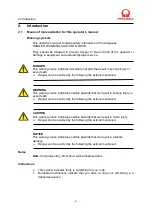 Preview for 6 page of Pramac P Series Operator'S Manual