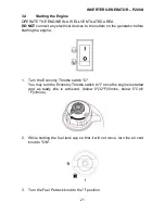 Preview for 21 page of Pramac P2000i Operating Manual