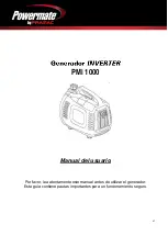 Предварительный просмотр 63 страницы Pramac Powermate PMi1000 User Manual