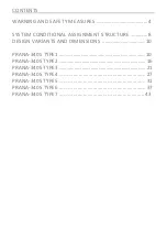 Preview for 3 page of prana 340S Detailed Planning Dimensions