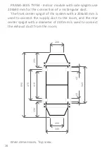 Preview for 28 page of prana 340S Detailed Planning Dimensions