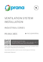 prana 340S Installation Manual предпросмотр