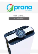 prana Air Cleaner PRO User Manual предпросмотр