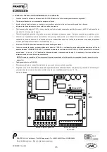 Preview for 35 page of PRASTEL CNCR EURO/SER Manual