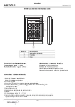 Предварительный просмотр 16 страницы PRASTEL EASY-PAD Instruction Manual