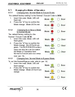 Предварительный просмотр 36 страницы PRASTEL EASYBKA Manual