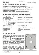 Предварительный просмотр 28 страницы PRASTEL EASYBKW Manual