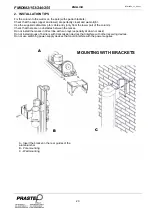 Preview for 23 page of PRASTEL FMID082 Installation Instructions Manual