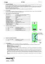 Предварительный просмотр 5 страницы PRASTEL FT25B Quick Start Manual