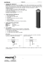 Preview for 3 page of PRASTEL KINFRA500 Quick Start Manual