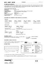 Preview for 1 page of PRASTEL MRR Quick Start Manual