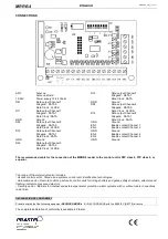 Preview for 4 page of PRASTEL MRRE-4 Quick Start Manual