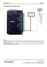 Предварительный просмотр 7 страницы PRASTEL MT15000/2 Technical Instructions