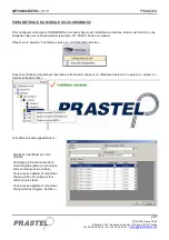 Preview for 6 page of PRASTEL MT15000/EXT-IO Technical Instructions