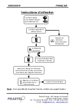 Preview for 5 page of PRASTEL VISIODOOR Installation Manual