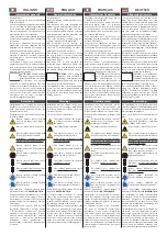 Preview for 2 page of pratic Pergola STIl Original Instructions Manual