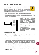 Предварительный просмотр 19 страницы Pratica FORZA STI Installation And Operation Manual