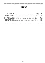 Preview for 2 page of Pratissoli PNR1510 Operating Instructions Manual