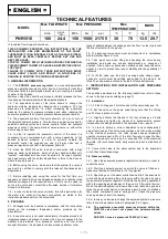 Preview for 7 page of Pratissoli PNR1510 Operating Instructions Manual