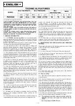 Preview for 7 page of Pratissoli PNR1520 Operating Instructions Manual