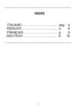 Preview for 2 page of Pratissoli S1520 Operating Instructions Manual