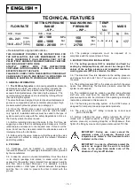 Preview for 6 page of Pratissoli S1520 Operating Instructions Manual