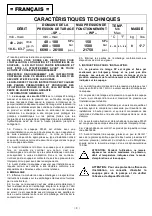 Preview for 8 page of Pratissoli S1520 Operating Instructions Manual