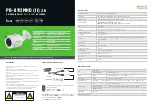 Предварительный просмотр 2 страницы PRAXIS PB-8112MHD 3.6 User Manual