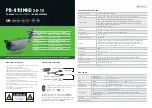 PRAXIS PB-8113MHD User Manual preview