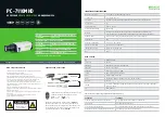 Preview for 1 page of PRAXIS PC-7110MHD Quick Start Manual