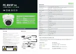 Предварительный просмотр 2 страницы PRAXIS PE-8141IP Quick Start Manual