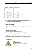 Предварительный просмотр 113 страницы Prebena 1A-AZ16BNH Instructions For Use Manual