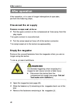 Предварительный просмотр 116 страницы Prebena 1A-AZ16BNH Instructions For Use Manual