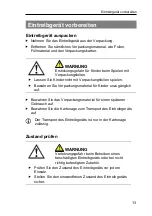 Preview for 13 page of Prebena 1GP-ALK35 Original Operating Instructions