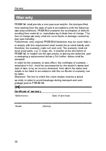 Preview for 74 page of Prebena 1GP-ALK35 Original Operating Instructions