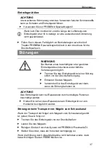 Предварительный просмотр 37 страницы Prebena 3X-CNW50 Operator'S Manual