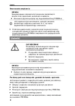 Предварительный просмотр 244 страницы Prebena 3X-CNW50 Operator'S Manual