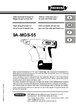 Prebena 9A-MGS-55 Operating Manual предпросмотр